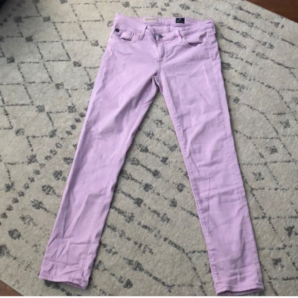 AG Stevie ankle slim straight leg jean